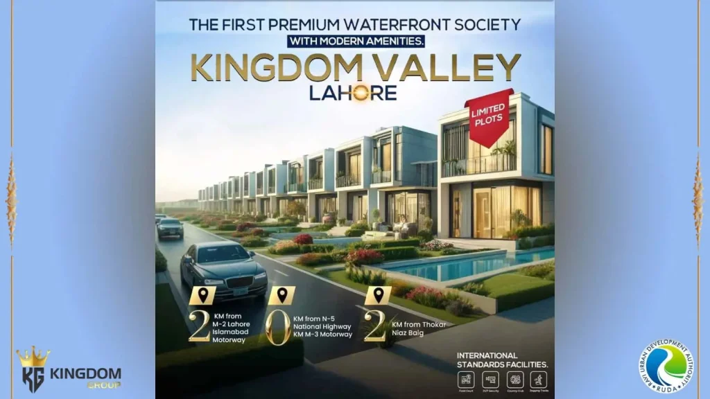 Your Dream Home with a View of Waterfront Community in Lahore!