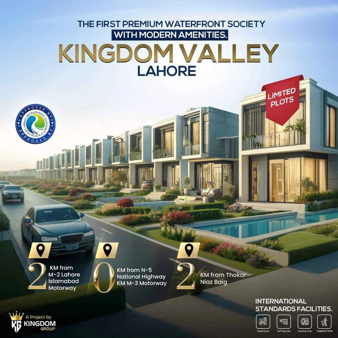 Kingdom Valley Lahore Water Front